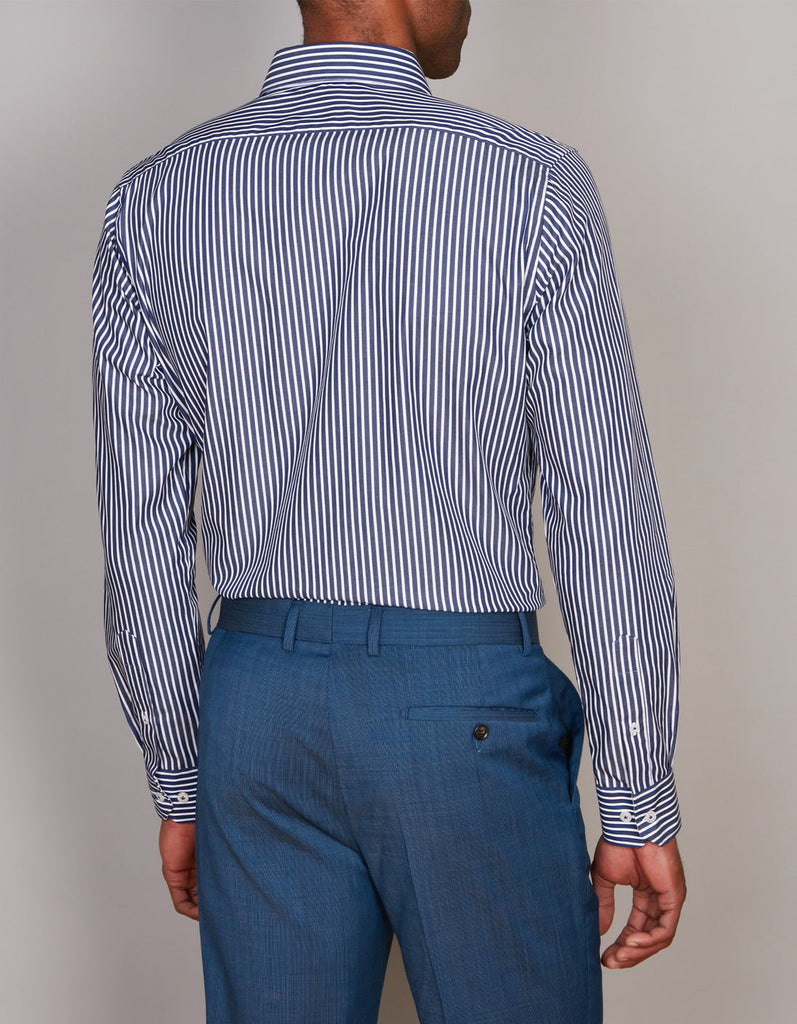 Abelard Rodeo Drive Stripe Shirt Slim Fit