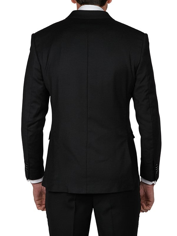 Geoffrey Beene Black Boucle Suit