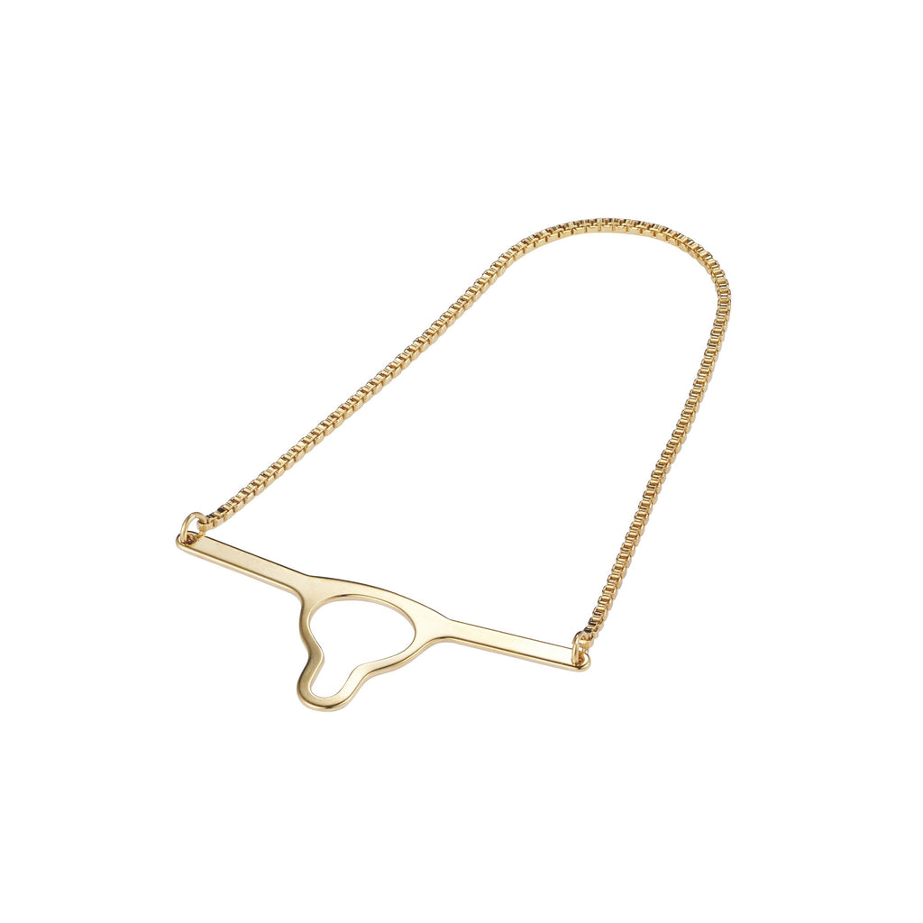 GOLD PLATED TIE CHAIN