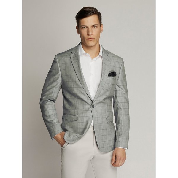 Boulvandre Windowpane Check Suit