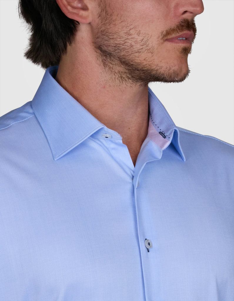 Abelard Bamboo Tencel Twill Slim Fit Shirt