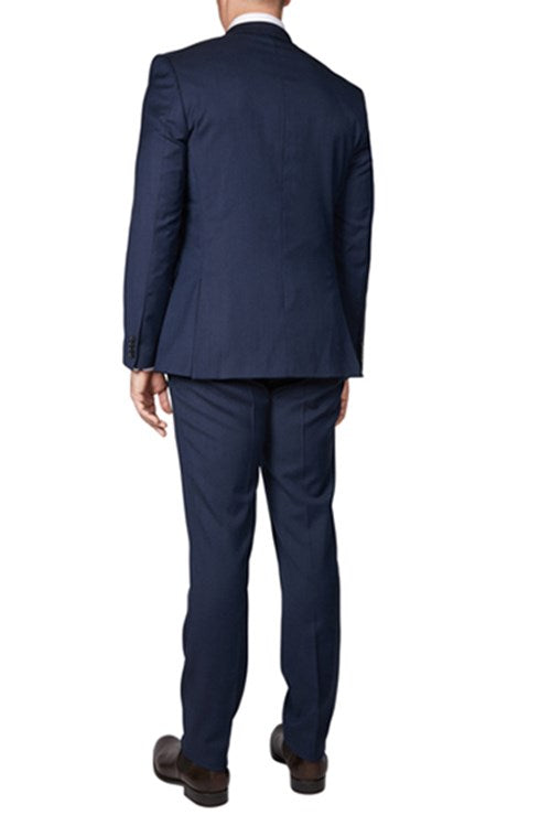 Geoffrey Beene Navy Birdseye Suit