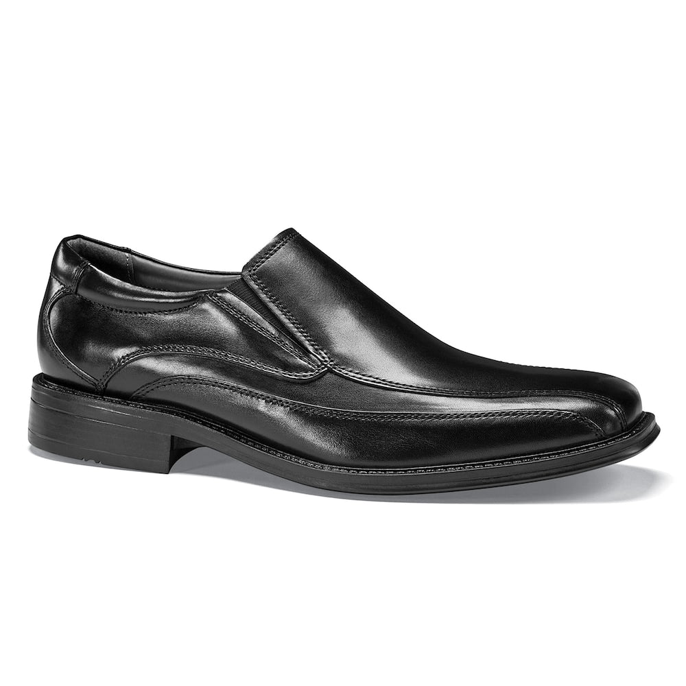 Black Leather Slip-On Shoes (Formal Hire)