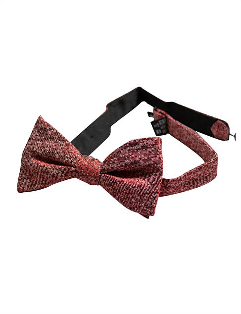 JAMES HARPER RED/NAVY TEXTURED BOWTIE