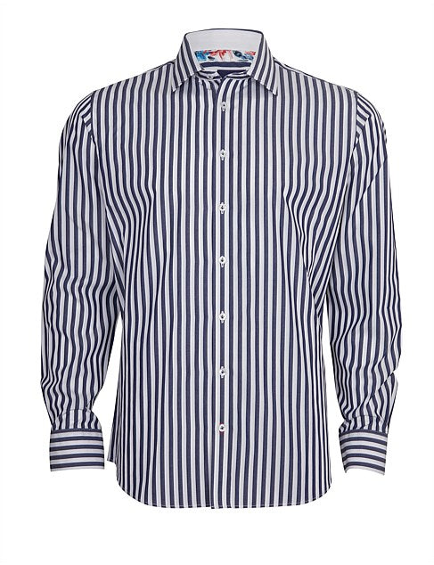 ABELARD BEACH UMBRELLA STRIPE SHIRT