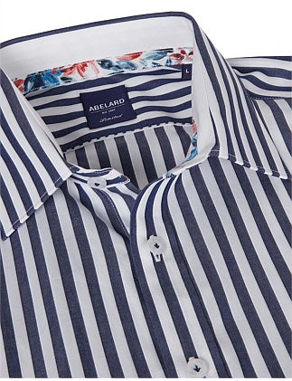 ABELARD BEACH UMBRELLA STRIPE SHIRT