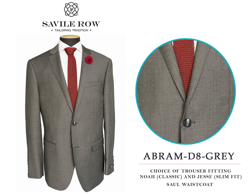 Savile Row Abram Grey D8