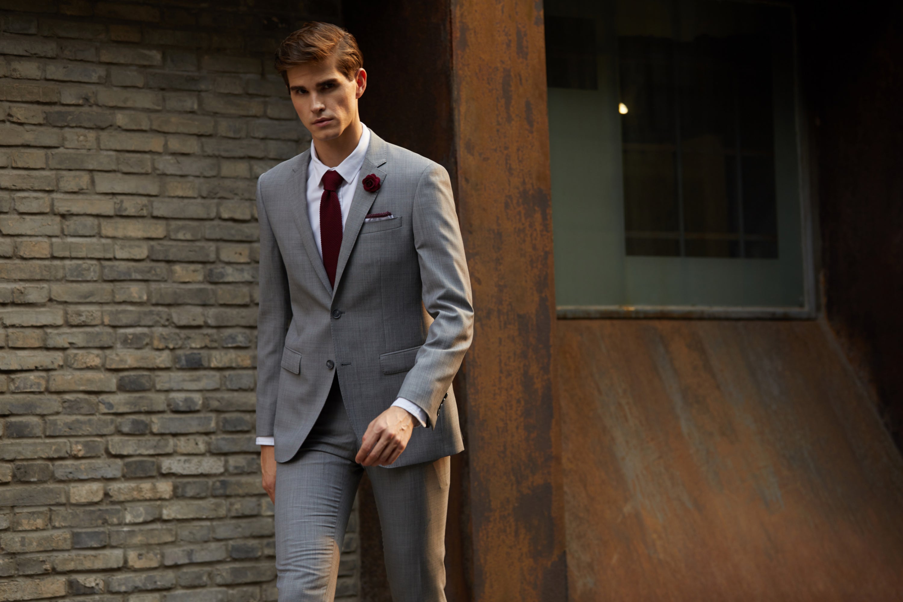 Savile Row Chrome Suit – Tony Barlow Brisbane