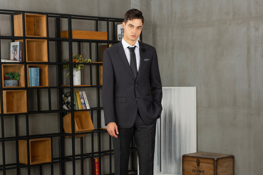 Savile Row Abram Charcoal D5 Suit