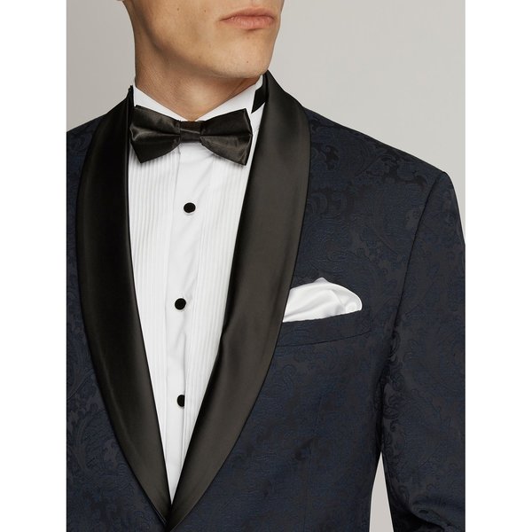 Varce Italia Navy Paisley Dinner Jacket