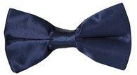 Buckle Navy Bow Tie