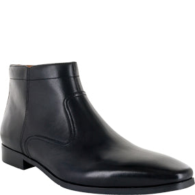 Florsheim Belgrade Plain Toe Side Zip Black Boot