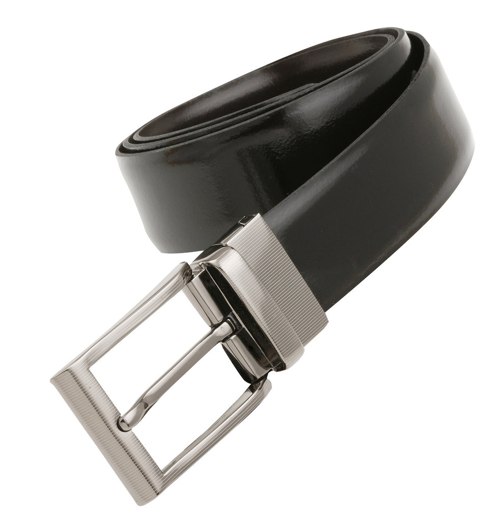 Buckle 'Capital' 35mm Reversible Mens Leather Belt