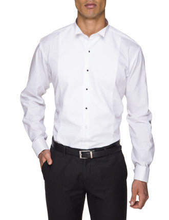 Abelard Formal Shirt - Marcella Wing Collar Stud Front