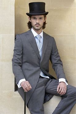 Grey Morning Suit (Formal Hire)
