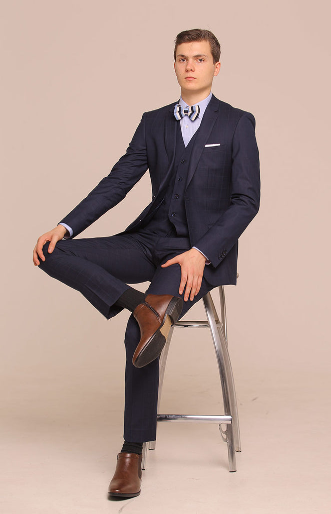 BRUTON JOSE FT1 NAVY SUIT