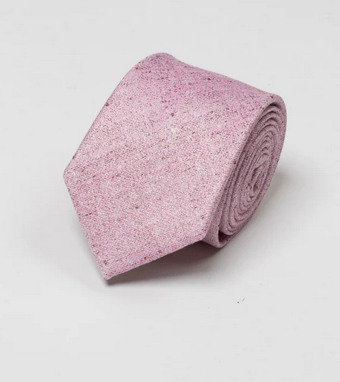 James Harper Pink Texture Tie