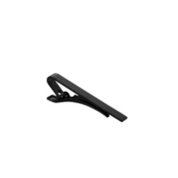 Buckle Black Matte Tie Bar