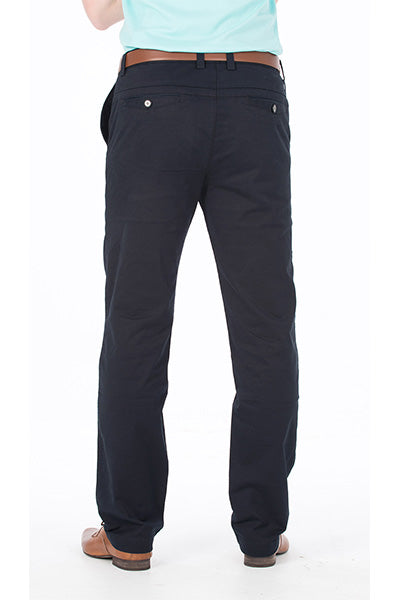 Bob Spears Active Waist Casual Navy Pant