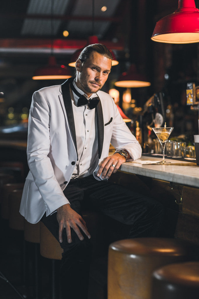 Aston Tuxedo - Lackhart White - Guy at the bar