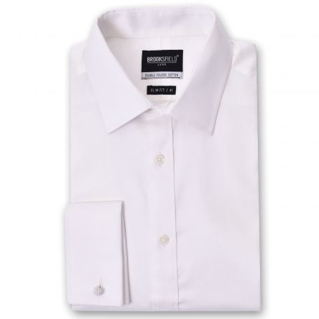 Brooksfield Shirt - The Classic White French Cuff
