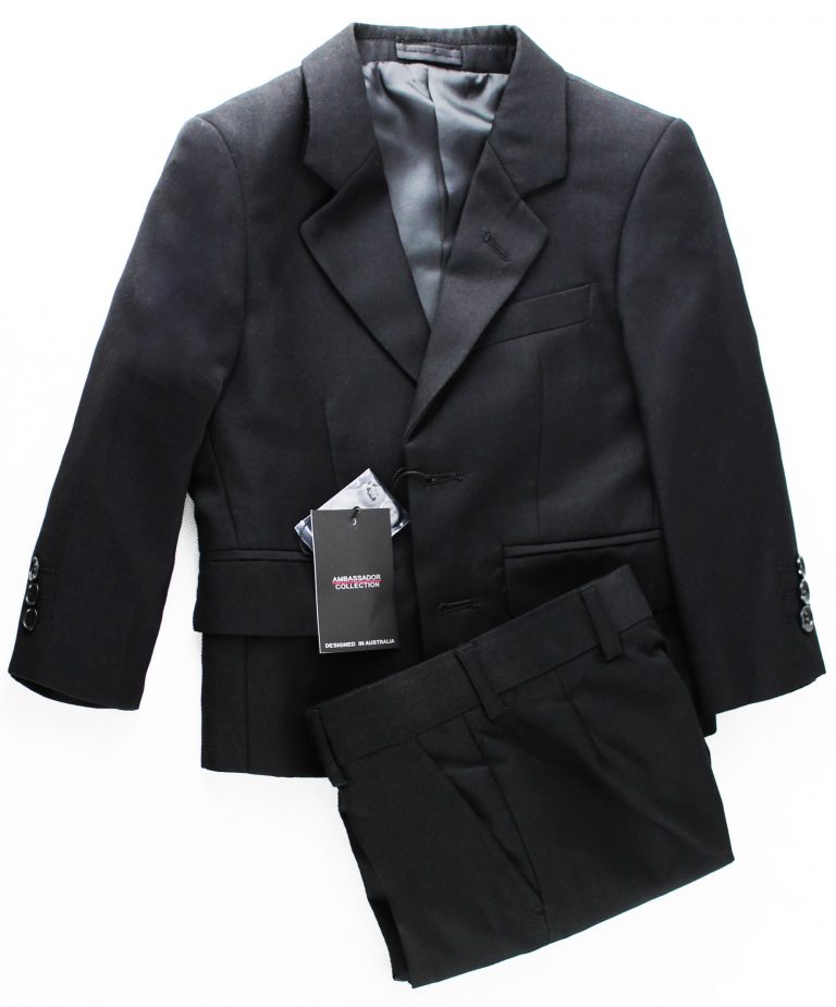 Children's Black Suit (Formal Hire)