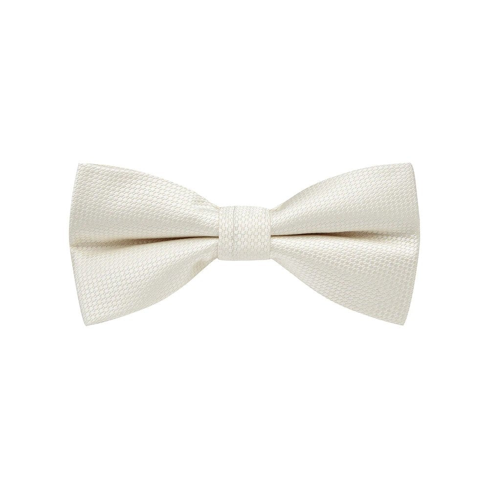 Bow Tie, Wedding, Ivory. Supplied with matching pocket square.