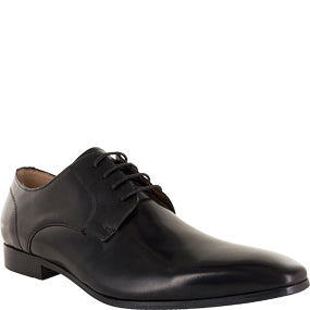 Florsheim Kabul Black Plain Toe Derby Shoe