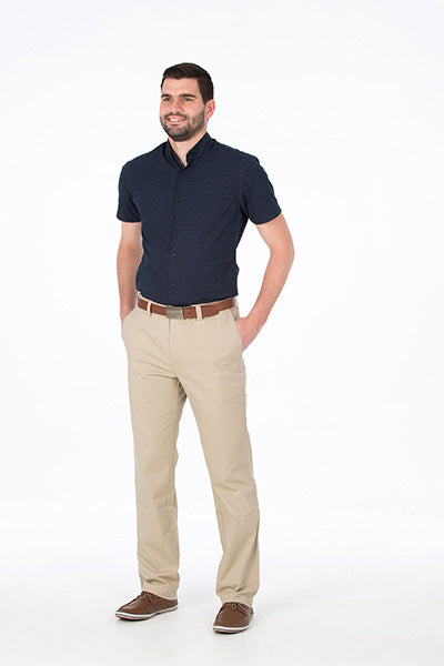 Bob Spears Active Waist Stone Casual Pant